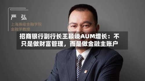 招商银行副行长王颖谈AUM增长：不只是做财富管理，而是做金融主账户-第2张图片