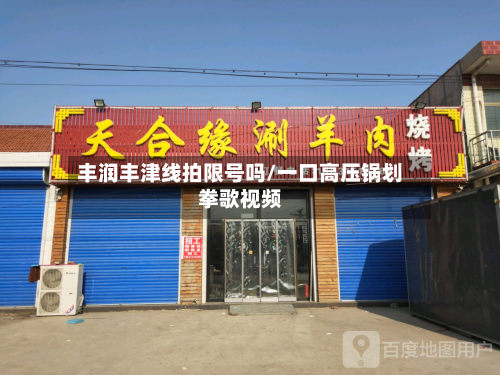 丰润丰津线拍限号吗/一口高压锅划拳歌视频-第1张图片