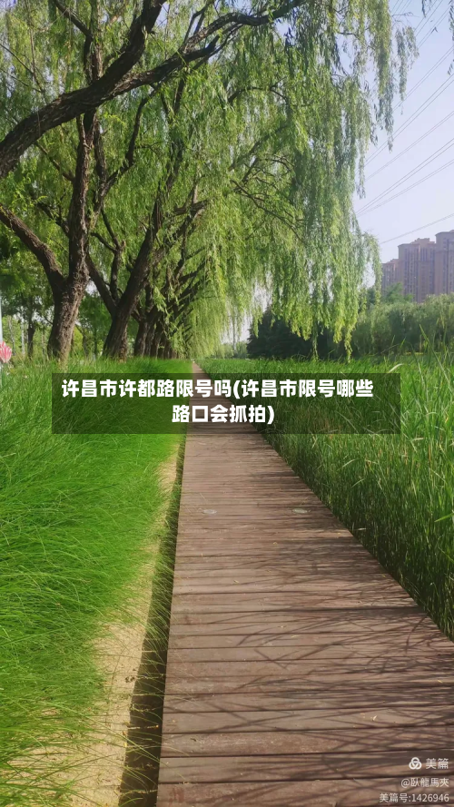 许昌市许都路限号吗(许昌市限号哪些路口会抓拍)-第1张图片