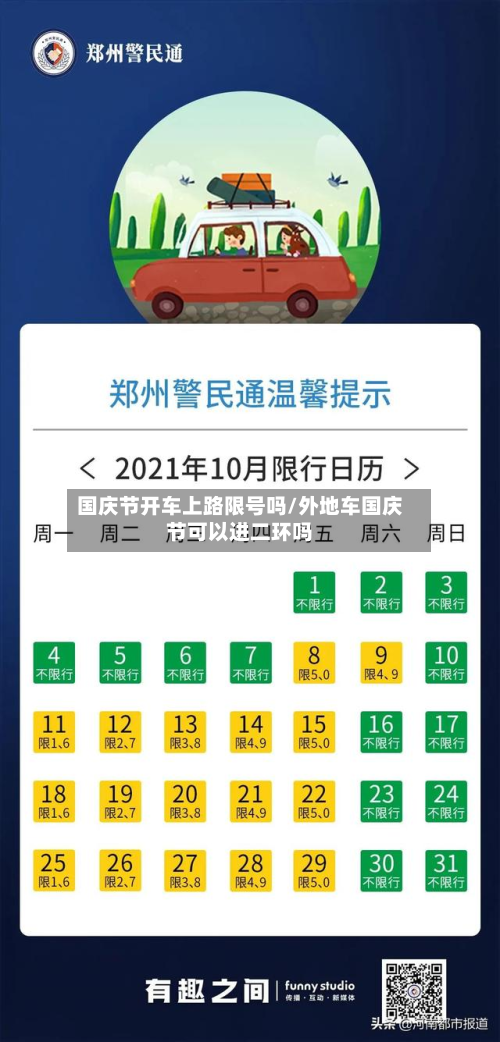 国庆节开车上路限号吗/外地车国庆节可以进二环吗-第1张图片