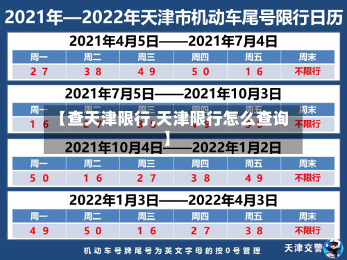 【查天津限行,天津限行怎么查询】-第1张图片