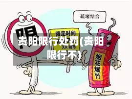 贵阳限行处罚(贵阳限行不)-第1张图片