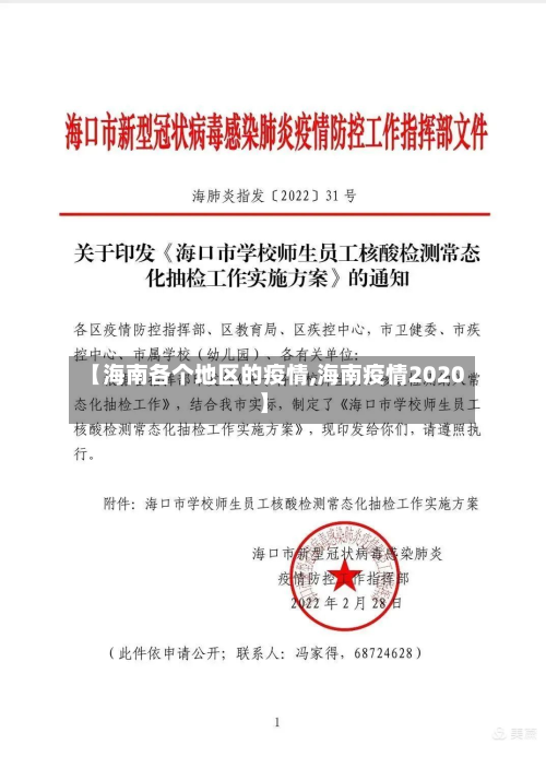 【海南各个地区的疫情,海南疫情2020】-第1张图片