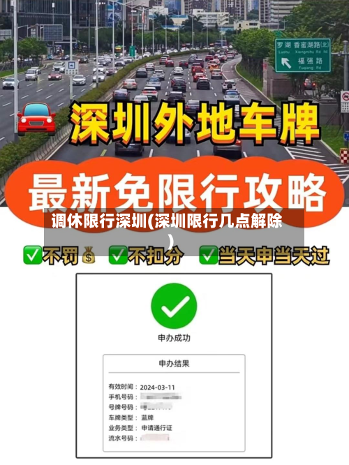 调休限行深圳(深圳限行几点解除)-第2张图片