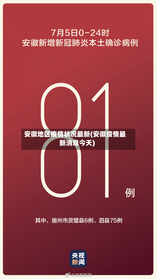 安徽地区疫情状况最新(安徽疫情最新消息今天)-第1张图片