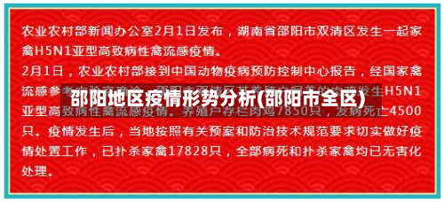 邵阳地区疫情形势分析(邵阳市全区)-第1张图片