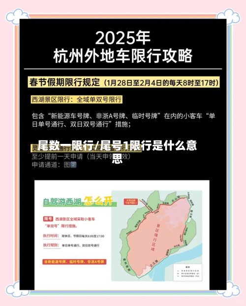 尾数一限行/尾号1限行是什么意思-第2张图片