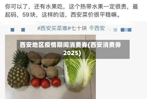 西安地区疫情期间消费券(西安消费券2025)-第1张图片