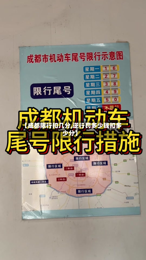 【成都限行扣几分,逆行罚多少钱扣多少分】-第2张图片