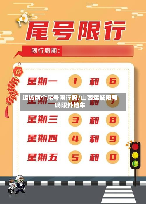 运城两个尾号限行吗/山西运城限号吗限外地车-第2张图片