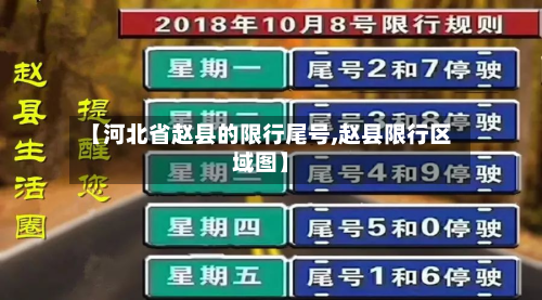 【河北省赵县的限行尾号,赵县限行区域图】-第1张图片