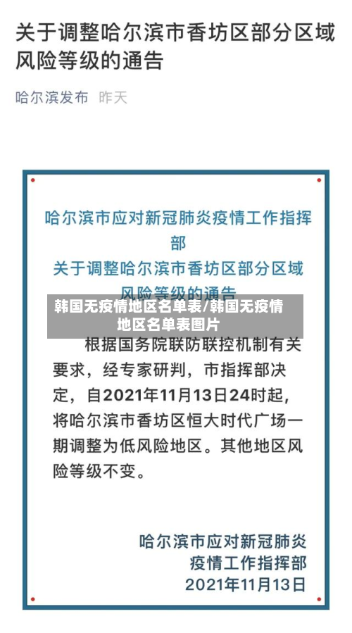 韩国无疫情地区名单表/韩国无疫情地区名单表图片-第1张图片