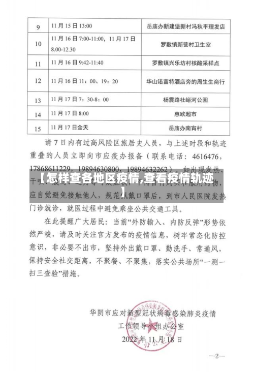 【怎样查各地区疫情,查看疫情轨迹】-第1张图片