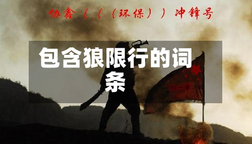 包含狼限行的词条-第1张图片