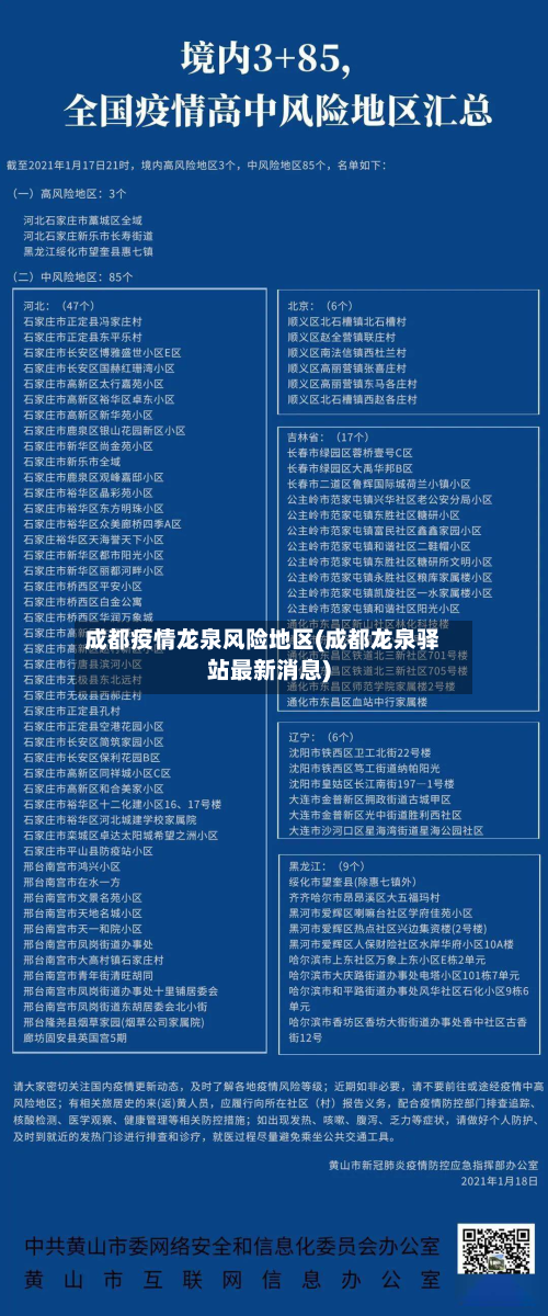 成都疫情龙泉风险地区(成都龙泉驿站最新消息)-第1张图片