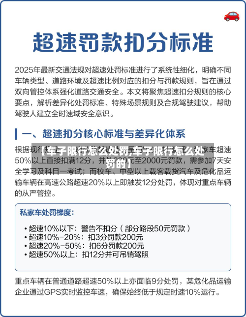 【车子限行怎么处罚,车子限行怎么处罚的】-第1张图片