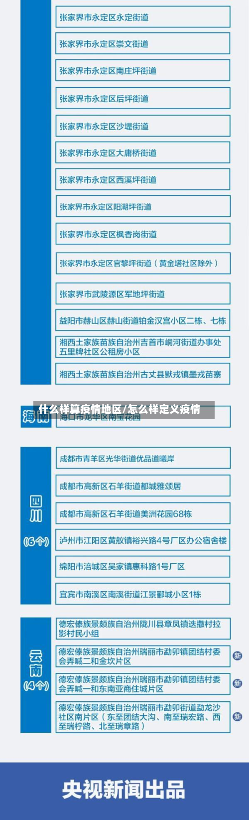 什么样算疫情地区/怎么样定义疫情-第1张图片