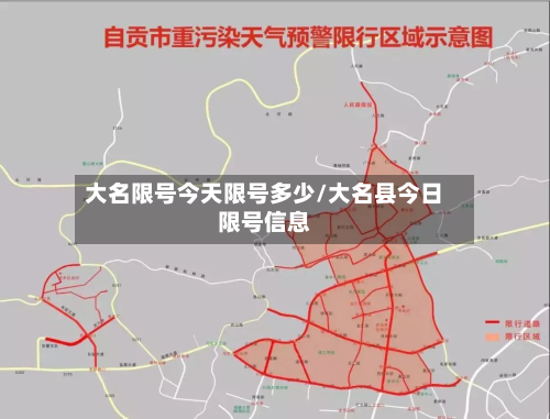 大名限号今天限号多少/大名县今日限号信息-第1张图片