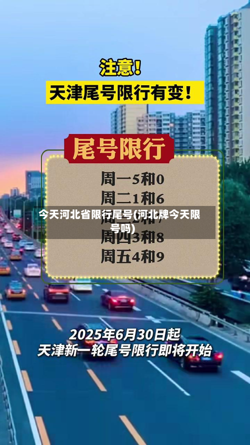今天河北省限行尾号(河北牌今天限号吗)-第1张图片