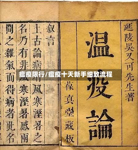 瘟疫限行/瘟疫十天新手细致流程-第1张图片