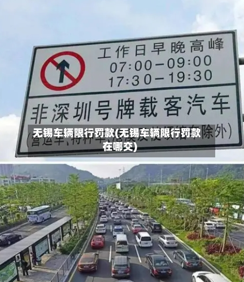 无锡车辆限行罚款(无锡车辆限行罚款在哪交)-第1张图片
