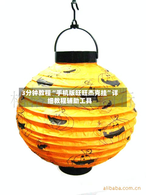 3分钟教程“手机版旺旺杰克挂”详细教程辅助工具-第3张图片