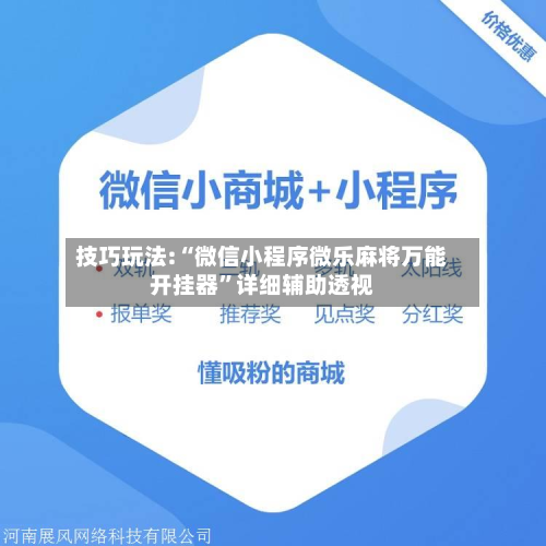 技巧玩法:“微信小程序微乐麻将万能开挂器”详细辅助透视-第2张图片