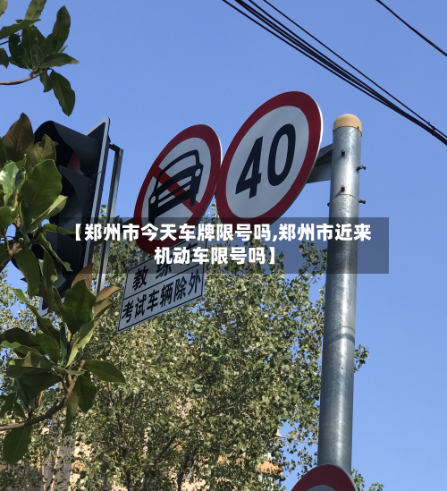【郑州市今天车牌限号吗,郑州市近来机动车限号吗】-第1张图片