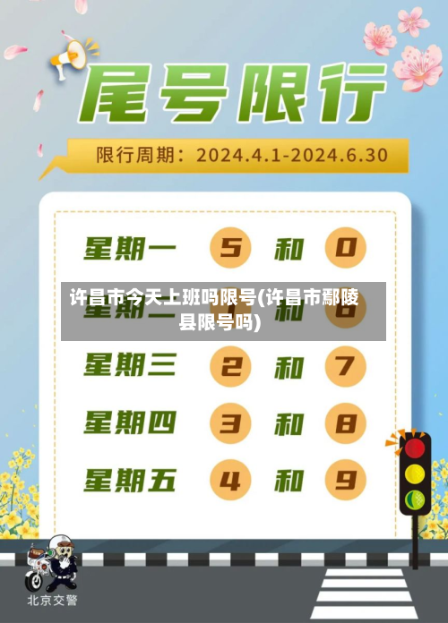许昌市今天上班吗限号(许昌市鄢陵县限号吗)-第2张图片