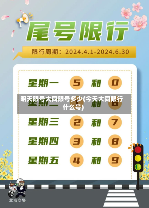 明天限号大同限号多少(今天大同限行什么号)-第1张图片