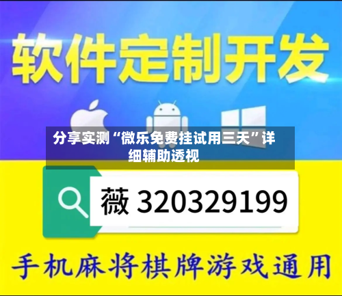 分享实测“微乐免费挂试用三天	”详细辅助透视-第3张图片