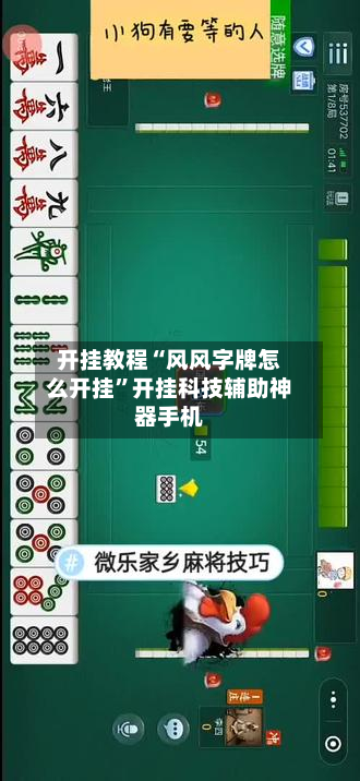 开挂教程“风风字牌怎么开挂	”开挂科技辅助神器手机-第3张图片
