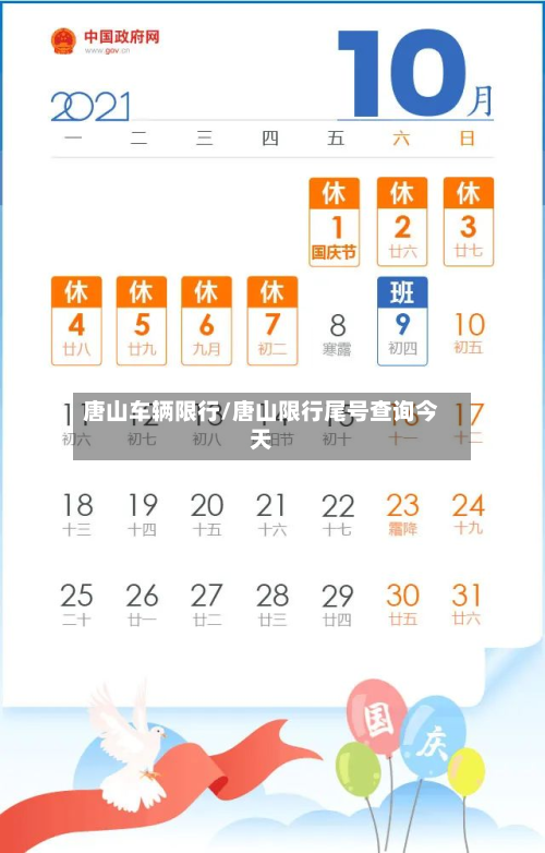 唐山车辆限行/唐山限行尾号查询今天-第1张图片