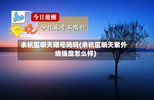 余杭区明天限号吗吗(余杭区明天紫外线强度怎么样)-第1张图片