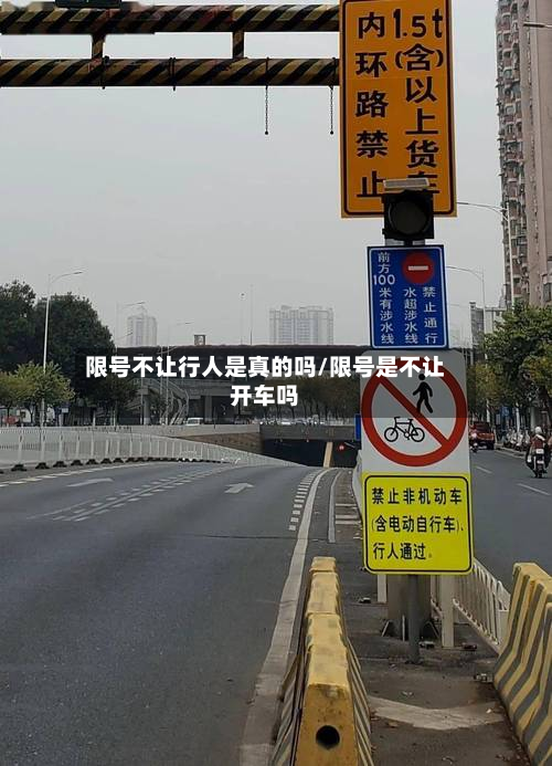 限号不让行人是真的吗/限号是不让开车吗-第1张图片