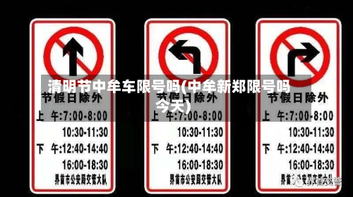 清明节中牟车限号吗(中牟新郑限号吗今天)-第1张图片