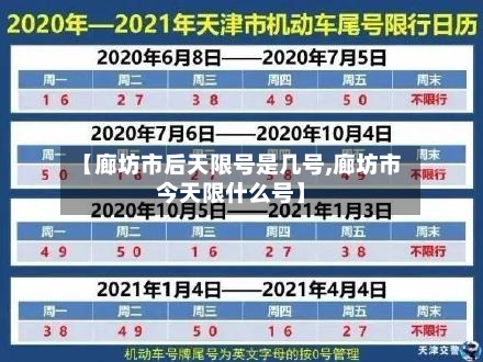 【廊坊市后天限号是几号,廊坊市今天限什么号】-第1张图片