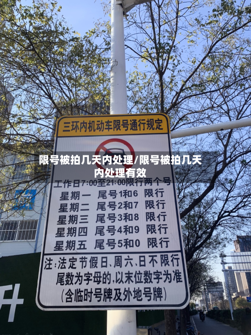 限号被拍几天内处理/限号被拍几天内处理有效-第1张图片