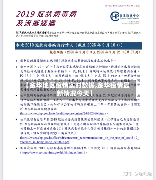 【金华地区疫情实时数据,金华疫情最新情况今天】-第1张图片