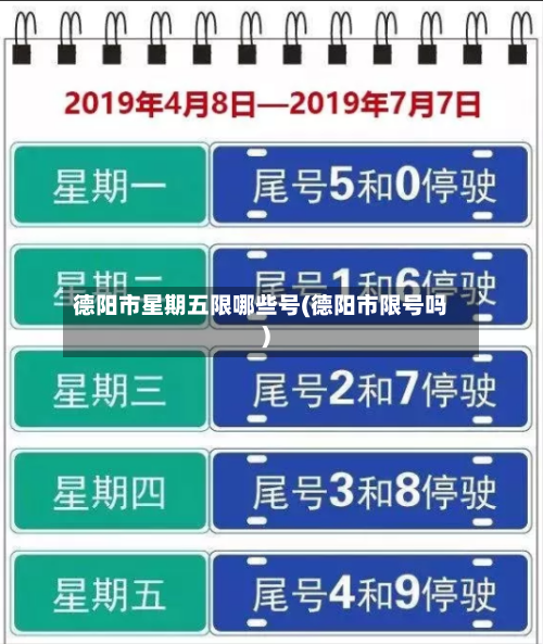 德阳市星期五限哪些号(德阳市限号吗)-第1张图片