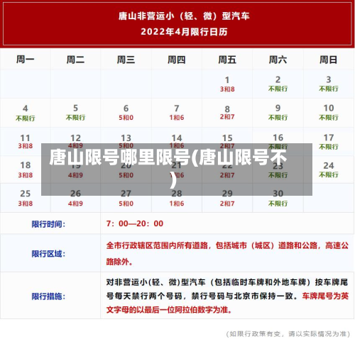 唐山限号哪里限号(唐山限号不)-第1张图片