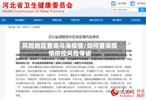 风险地区查询乌海疫情/如何查询疫情防控风险等级-第1张图片
