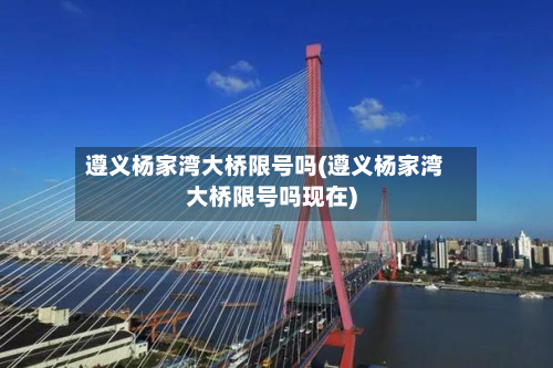 遵义杨家湾大桥限号吗(遵义杨家湾大桥限号吗现在)-第1张图片