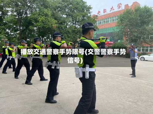 播放交通警察手势限号(交警警察手势信号)-第1张图片