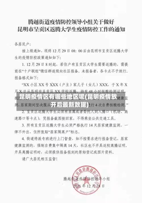 昆明疫情区有哪些地区呢(昆明疫情放开后最新数据)-第1张图片