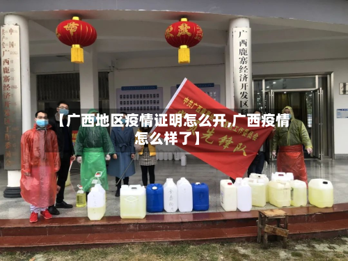 【广西地区疫情证明怎么开,广西疫情怎么样了】-第3张图片