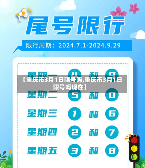 【重庆市3月1日限号吗,重庆市3月1日限号吗现在】-第2张图片