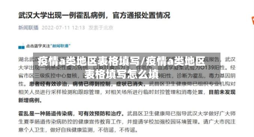 疫情a类地区表格填写/疫情a类地区表格填写怎么填-第2张图片
