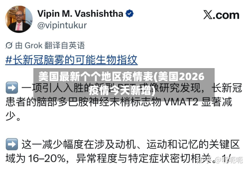 美国最新个个地区疫情表(美国2026疫情今天新增)-第2张图片