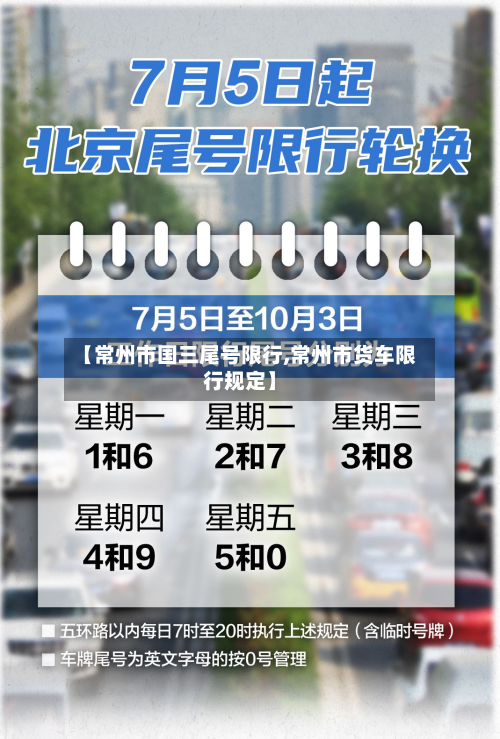 【常州市国三尾号限行,常州市货车限行规定】-第2张图片